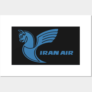 Fly Back in Time - Retro Iran Air Hat from the 1970s! Posters and Art